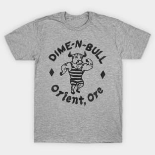 Dime 'N Bull Retro Oregon Tourist Souvenir T-Shirt